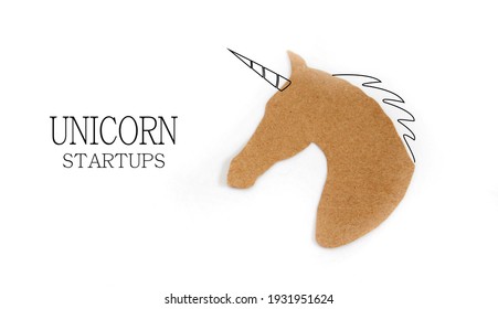 Unicorn Startups Concept. Billion Dollar Companies.