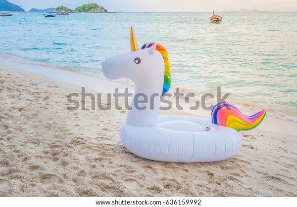 unicorn swimming tube