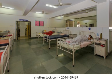 Unidentified Women In A Rural Hospital In Raxaul, Bihar State, India, Circa Nov. 2020