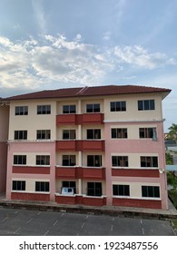 UNIMAS, MALAYSIA - FEBRUARY 24, 2021: Building Of Refflesia Residential College In Kota Samarahan, Sarawak