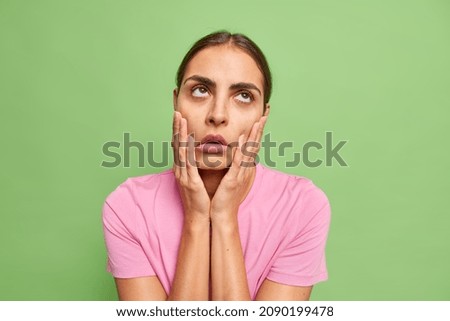 Similar – Image, Stock Photo Facepalm