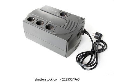 Uninterruptible Power Supply On A White Background