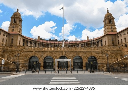 Union building in Pretoria on South Africa