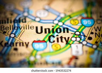 union city nj map