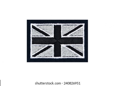 Union Jack Embroidered Badge