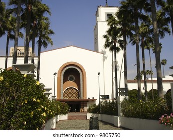 Union Station Train Station In Downtown Los Angeles