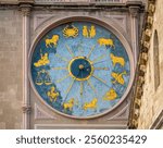 The unique ancient astronomical clock of the Messina Cathedral, Sicily, Italy