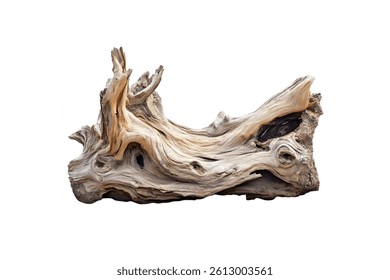 Unique driftwood piece features