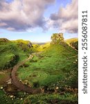 The unique geologic landforms of the Fairy Glen, Isle of Skye, are magical and evocative.