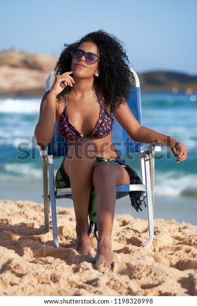 Unique Magic Black Woman Curly Natural Stock Photo Edit Now