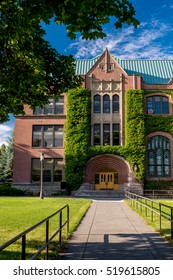 Unique View Of The University Of Idaho Administration Building