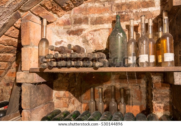 white wine cellar