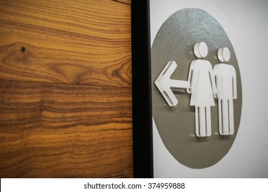 Unisex Bathroom Sign.