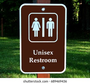 Unisex Bathroom Sign