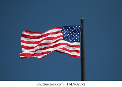 Unisted States Flag In Sheboygan, Wi.