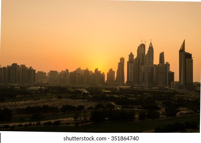 SUNSET SKYLINE SHOT GLASS SHOTGLASS DUBAI UNITED ARAB EMIRATES UAE