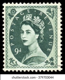 United Kingdom Circa 1952 Postage Stamp Stock Photo 379703044 ...