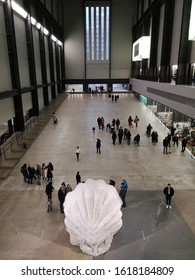 United Kingdom, London, Southbank /2020  January 1st / Tate Modern Main Entrance , The Turbine Hall