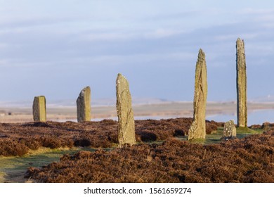 United Kingdom, Scotland, Orkney Islands, Mainland, Ring Of Brodgar, Heart Of Neolithic Orkney