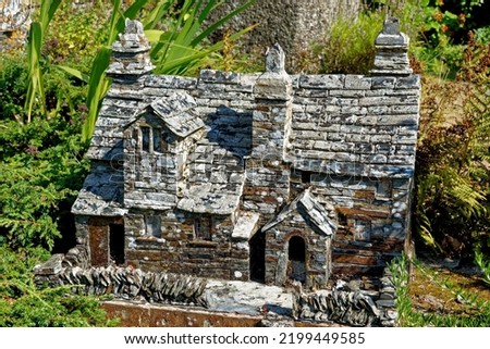 United Kingdom, South West England, Cornwall, Tintagel - The medieval hall-house of 14th century - The Old Post Office. 12th of August, 2022