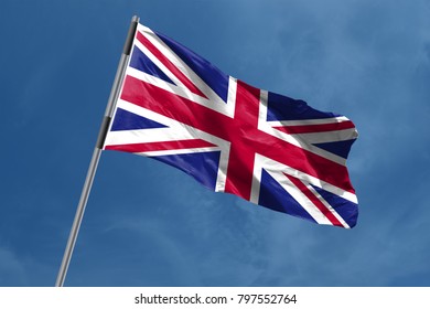 United Kingdom (UK) Flag Waving