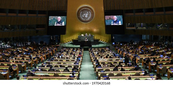 The United Nations General Assembly (UNGA), In New York, USA On September 27, 2019.