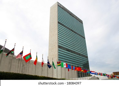 United Nations Headquarters during the 2008 General Assembly