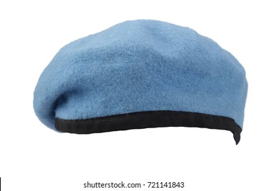 United Nations Peacekeeping Troops Blue Beret