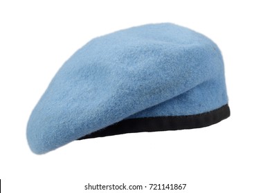 United Nations Peacekeeping Troops Blue Beret