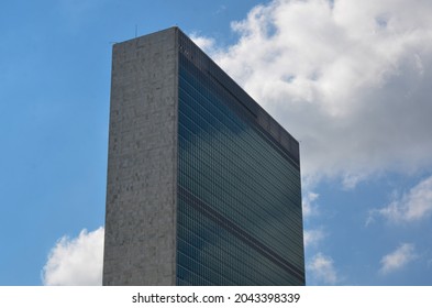 The United Nations Plaza In New York City On September 18, 2021.