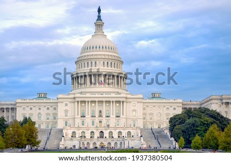 United States of America Capitol building in Washington, D. C.
