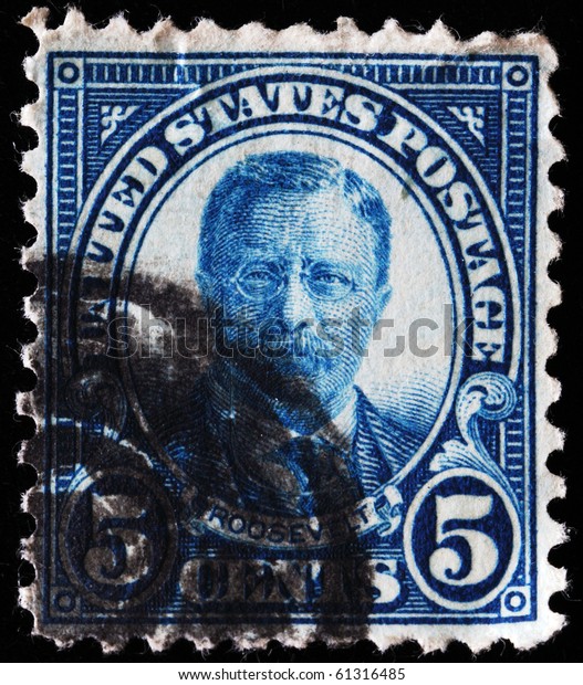 United States America Circa 1905 Stamp Stock Photo (Edit Now) 61316485