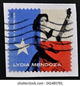 UNITED STATES OF AMERICA - CIRCA 2013: A  Stamp Printed In USA ShowS An Image Of Lydia Mendoza, Circa 2013. 