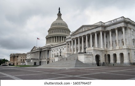 The United States Capitol building in Washington DC, United States of America