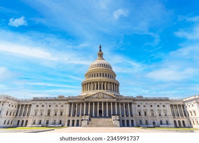 The United States Capitol building in Washington DC, USA. - Shutterstock ID 2345991737