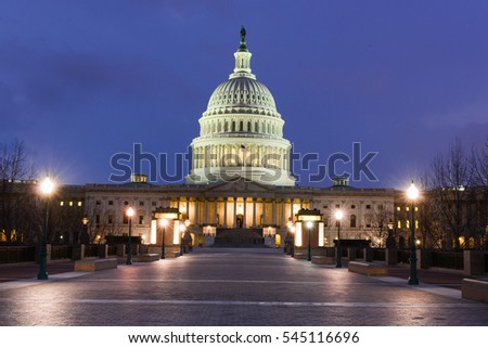 United States Capitol Building - Washington DC USA