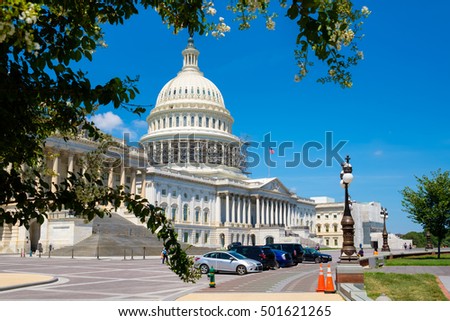 The United States Capitol in Washington D.C.