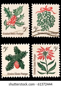 14,403 Christmas postage stamps Images, Stock Photos & Vectors ...