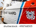 United States Coast Guard Ship Docked in Oregon