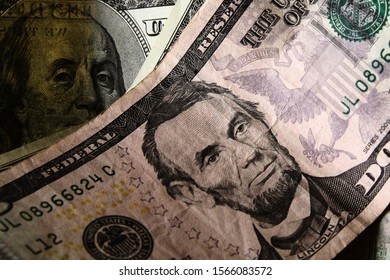 United States Dollar Banknote Background Stock Photo 1566083572 ...