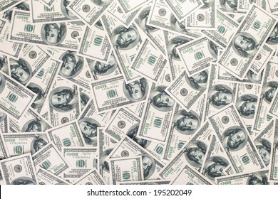 United states dollars background
