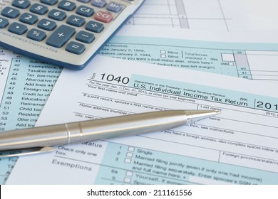 United States Federal Income Tax Return IRS 1040 Documents