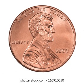 United States Lincoln Penny - Shutterstock ID 110910050