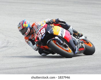 United States MotoGP Rider Nicky Hayden -Repsol Honda Team