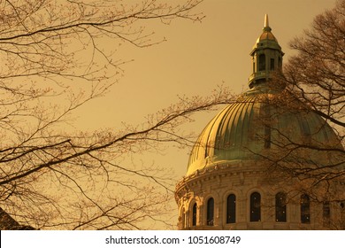 The United States Naval Academy Chapel Dome