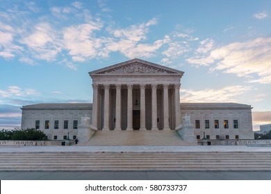 The United States Supreme Court In Washington, DC.