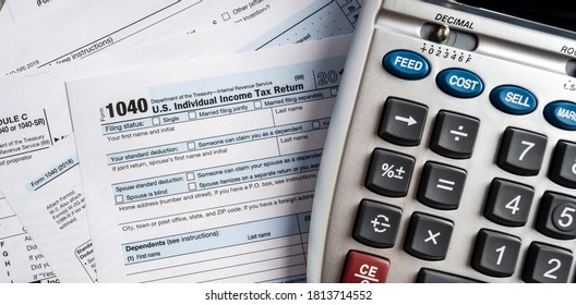 United States tax forms with calculator 