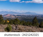 United States. Utah. Wayne County. Overlook on Capitol Reef along the Scenic Byway 12 between Torrey and Boulder.