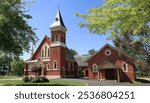 Uniting Church (built 1876) in St Arnaud, Victoria, Australia. 