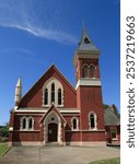 Uniting Church (built 1876) in St Arnaud, Victoria, Australia. 